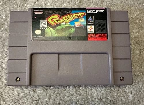 Frogger Super Nintendo (SNES) - Cartridge Only - Tested and Working