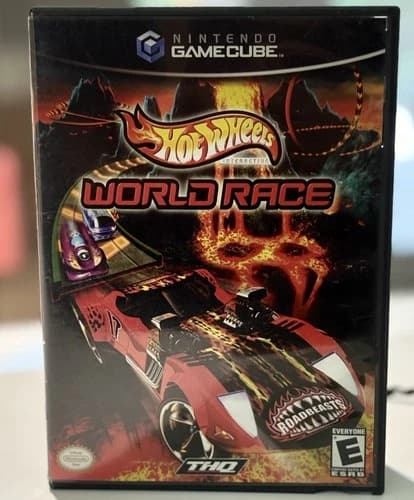 Hot Wheels World Race Gamecube Cib Complete Tested Works Free Ship