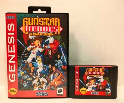 Gunstar Heroes Ultimate Edition for Sega Genesis/Mega Drive