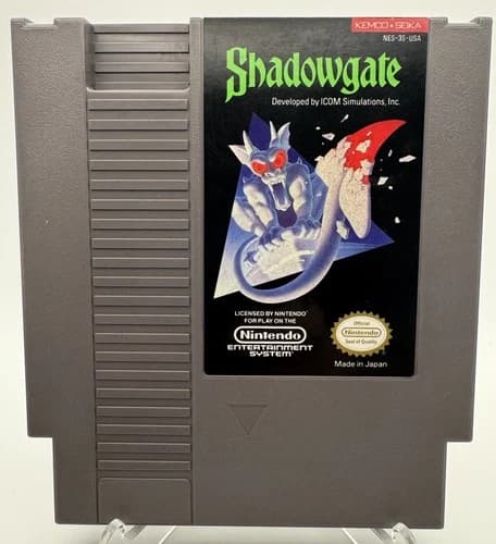 Shadowgate (Nintendo NES, 1989) Cartridge Only | Tested | Authentic