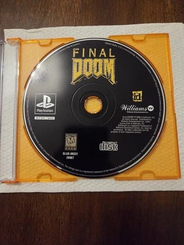 Final Doom PlayStation 1 - DISC ONLY, Tested And Working