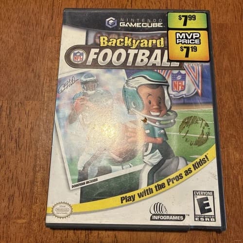 Backyard Football Nintendo GameCube Game Complete CIB Tested