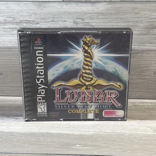 Lunar: Silver Star Story Incomplete Complete (PlayStation 1, PS1) Tested Working