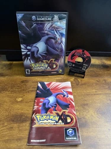 Pokémon XD: Gale of Darkness (Nintendo GameCube, 2005)CIB Complete W/Manual