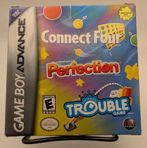 Connect Four/Perfection/Trouble (Nintendo Game Boy Advance, 2005)