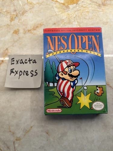 NES Open Tournament Golf (Nintendo NES, 1991) CIB, Fast Ship