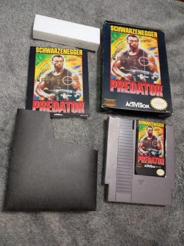 Predator (Nintendo NES) Complete in Box CIB