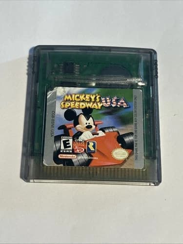 Mickey's Speedway USA (Nintendo Game Boy Color, 2001)