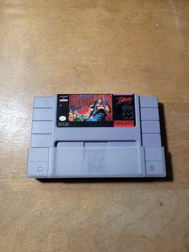 BlackThorne - Super Nintendo *Very Good* *Authentic*