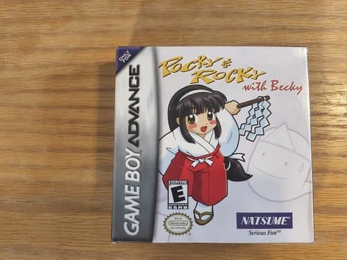 Pocky and Rocky with Becky GBA Complete