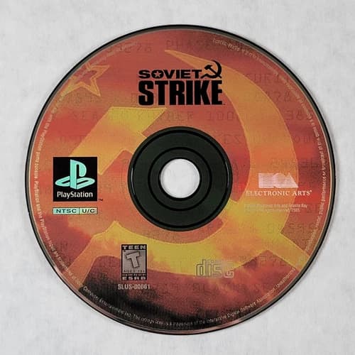 Soviet Strike - Loose Sony PS1 Playstation 1 Disc