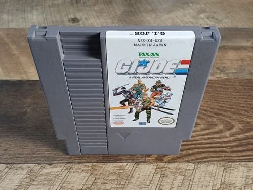 G.I. Joe: A Real American Hero (Nintendo NES) Authentic - Game Only - Tested