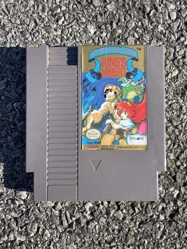 King's Knight (Nintendo Entertainment System, 1989) Authentic Tested Working NES
