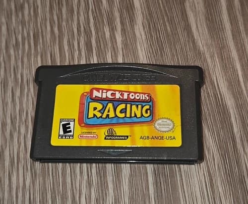 Nicktoons Racing (Nintendo Game Boy Advance, 2002) Cart Only