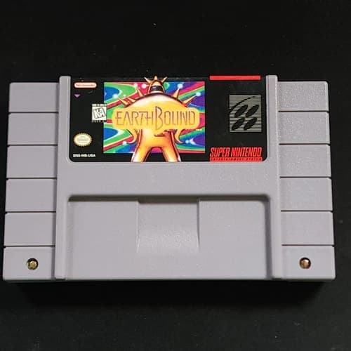 Earthbound SNES Cartridge Only AUTHENTIC TESTED SAVES Super Nintendo Good Cond