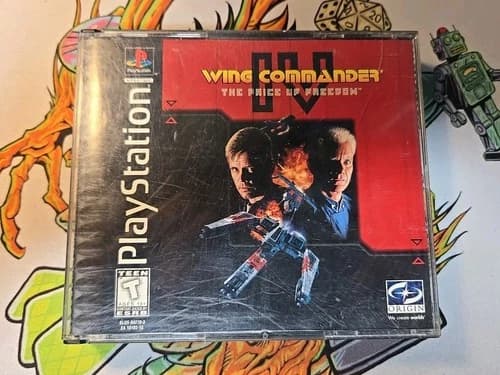 Wing Commander IV: The Price of Freedom (Sony PlayStation 1, 1997) CIB