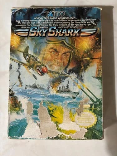 Nintendo NES Sky Shark Complete CIB