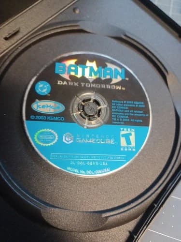 Batman: Dark Tomorrow (Nintendo GameCube, 2003) Disc Only, Tested