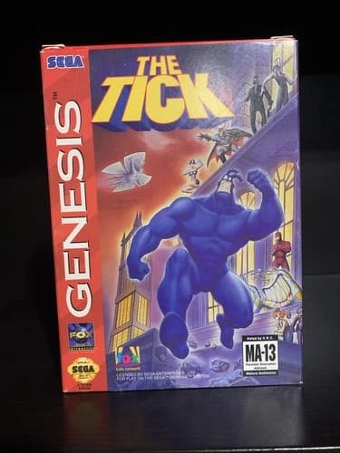 The Tick (Sega Genesis, 1994) CIB With Manual!