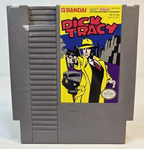 Dick Tracy (Nintendo NES) Original Cartridge