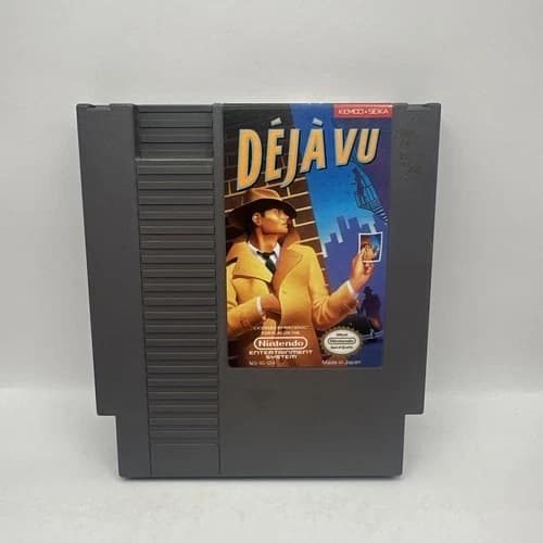 Deja Vu (Nintendo NES) Game Cartridge Kemco Seika