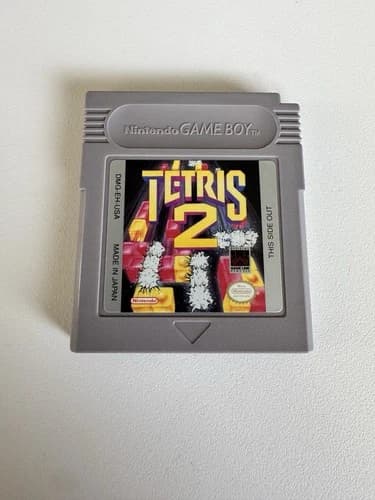 Tetris 2 Nintendo Game Boy Authentic Cartridge