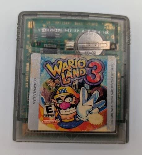 Wario Land 3 (Nintendo GameBoy Color, 2000) - Authentic - Tested