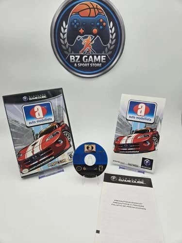 Auto Modellista Nintendo GameCube Complete In Box CIB