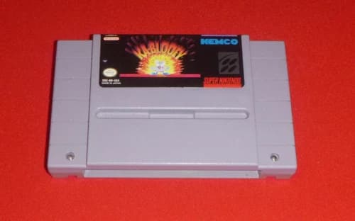 Kablooey Ka-Blooey (Super Nintendo Entertainment System, 1992 SNES)-Cart Only
