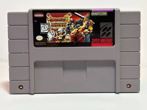 Breath of Fire II Maeson (Fan-Made Custom-Built SNES Cart) - GAME ONLY