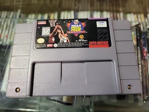NCAA Final Four Basketball - 1994 SNES Super Nintendo Game - Working!