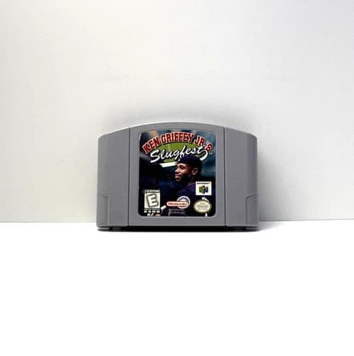 Ken Griffey Jr.’s Slugfest Nintendo 64 N64 Authentic Cartridge Tested