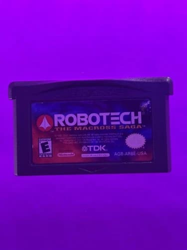Robotech: The Macross Saga Nintendo Gameboy Advance GBA Game Cartridge