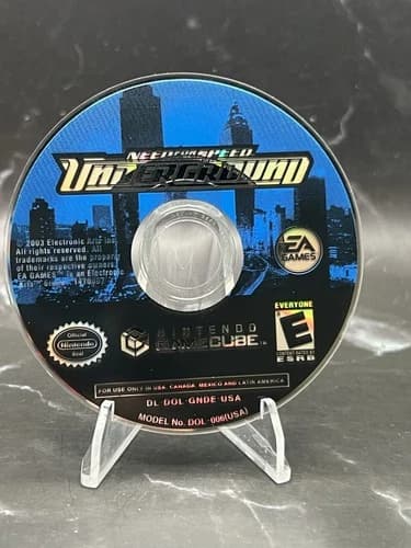Need for Speed: Underground (Nintendo GameCube, 2003) Game Only