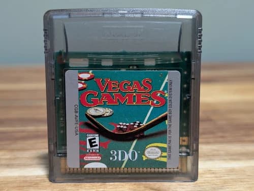 Vegas Games (Nintendo Game Boy Color, 1999) - Tested - Authentic - GBC