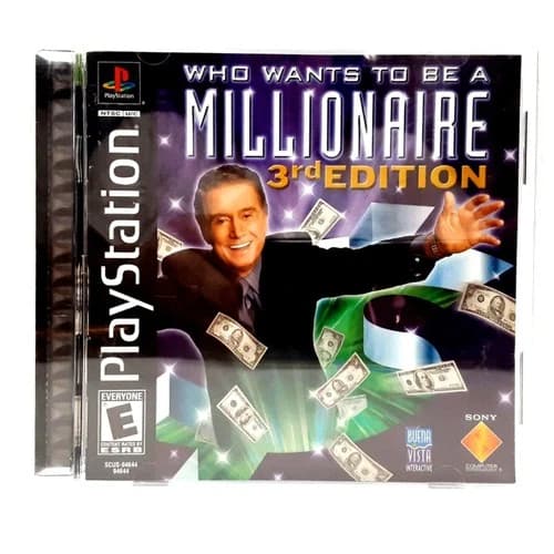 Who Wants to Be a Millionaire 3rd Edition (PS1 Sony PlayStation, 2001) Complete