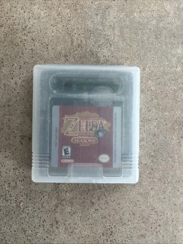 Legend of Zelda Oracle of Seasons Nintendo Game Boy Color Tested And Working