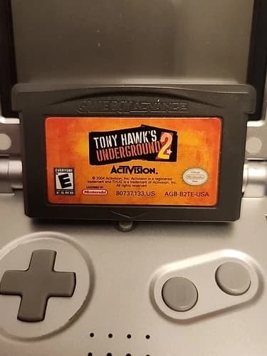 Tony Hawks Underground 2 for Game Boy Advance Game Only Used Tested