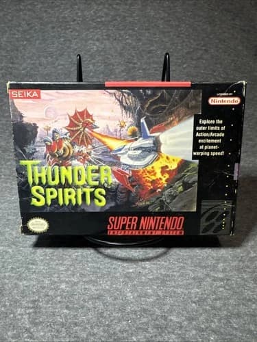 Thunder Spirits Super Nintendo Entertainment System SNES CIB 23