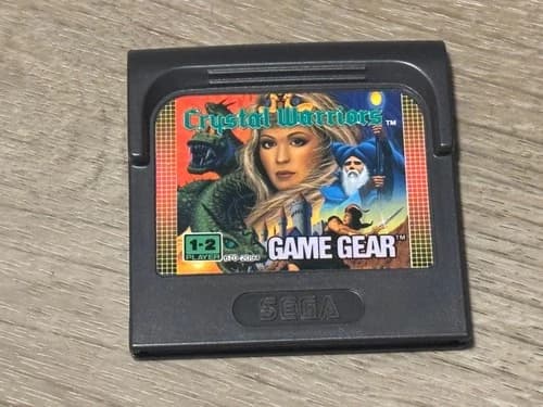 Crystal Warriors Sega Game Gear Cleaned & Tested Authentic