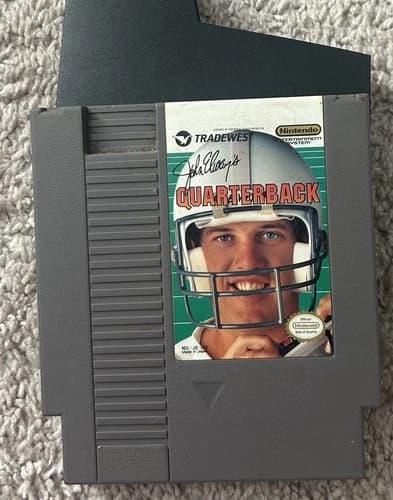 NES Nintendo Game - John Elways Quarterback