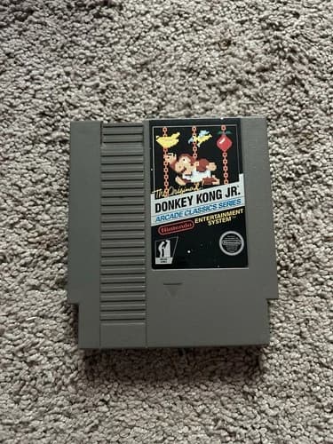 Donkey Kong Jr. Nintendo NES *TESTED & CLEANED CARTRIDGE ONLY*