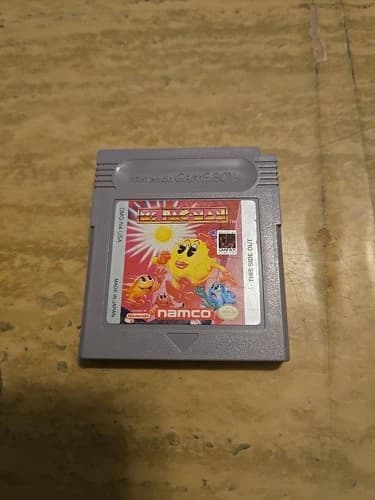 Ms. Pac-Man (Nintendo Game Boy, 1990) - Authentic Cartridge - Tested, Works!