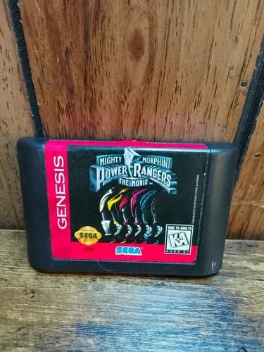 Mighty Morphin Power Rangers The Movie (Sega Genesis, 1995) Authentic Cartridge