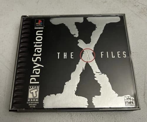 The X-Files (Sony PlayStation 1 PS1, 1999) 4 discs