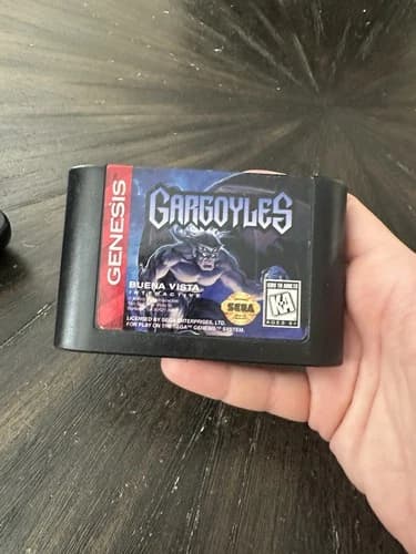 Sega Genesis Game Only Gargoyles