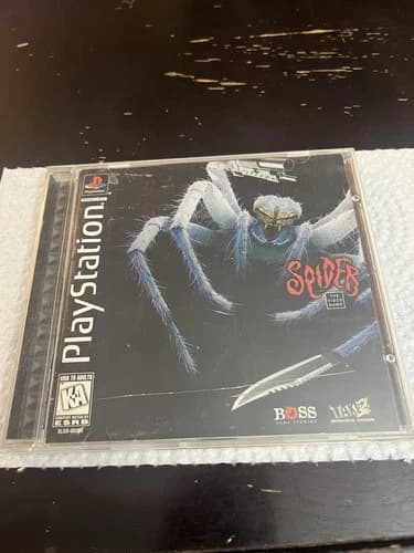 Playstation One Spider The Video Game CIB￼￼