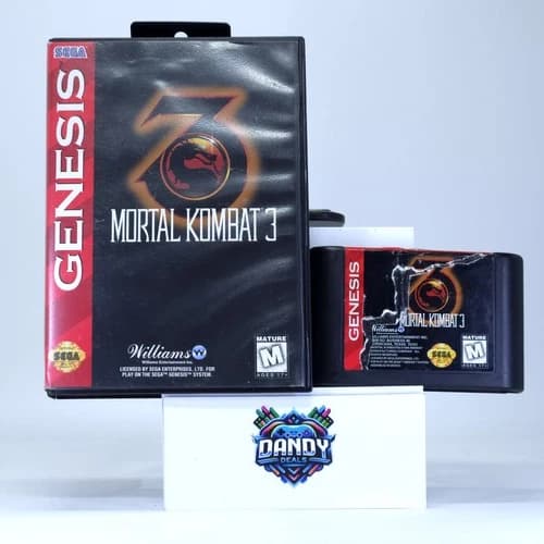 Mortal Kombat 3 Authentic, Tested - Sega Genesis