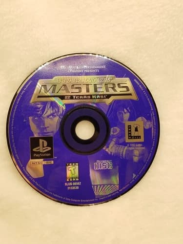 Star Wars: Masters of Teräs Käsi (Sony PlayStation 1, 1997) Disc Only Tested