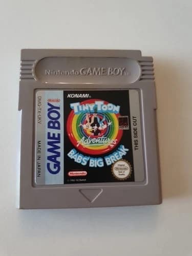 Tiny Toon Adventures Babs Big Break Nintendo Gameboy Cartridge Only